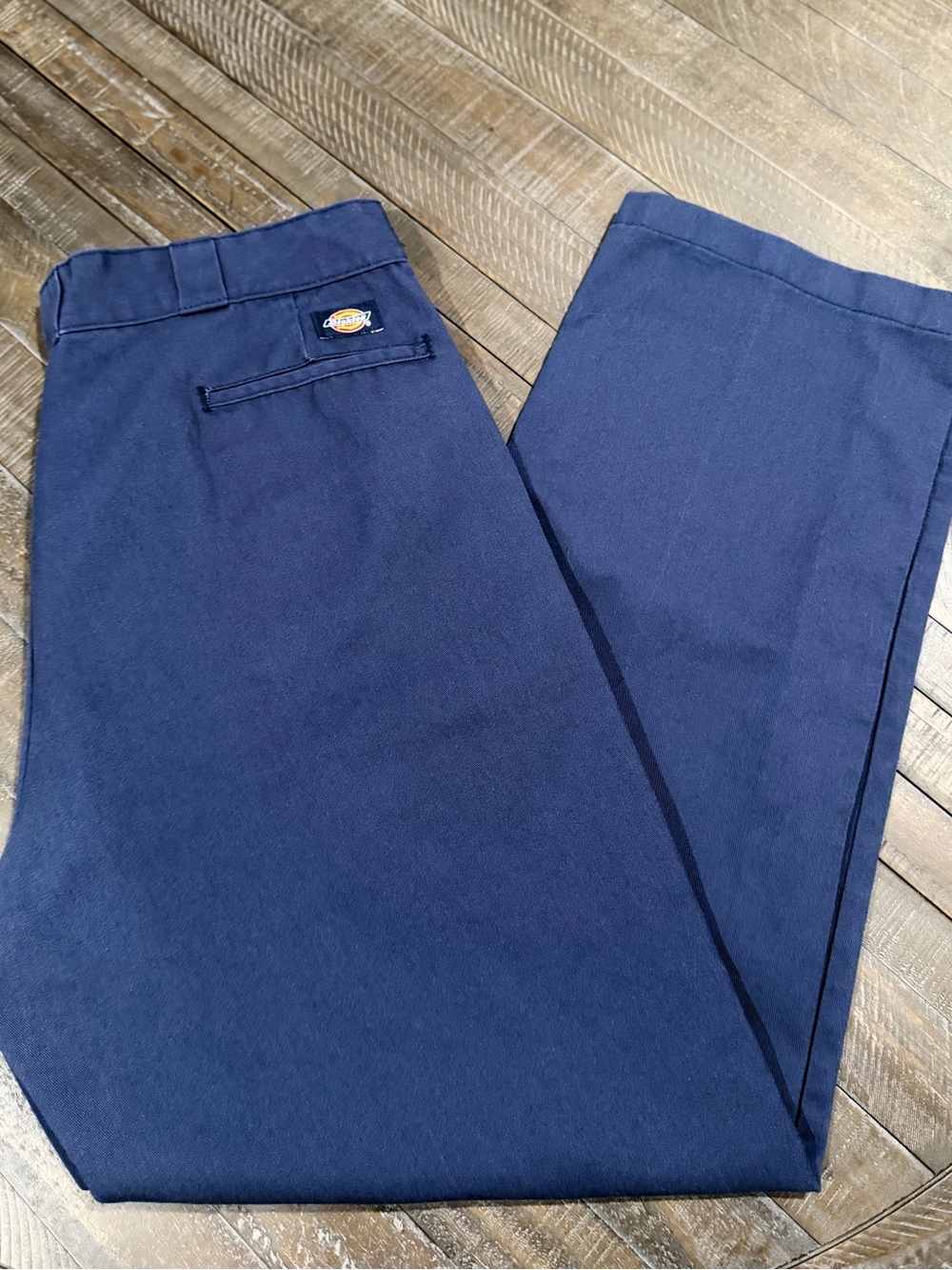 Dickies Navy Work Chinos - Straight Fit